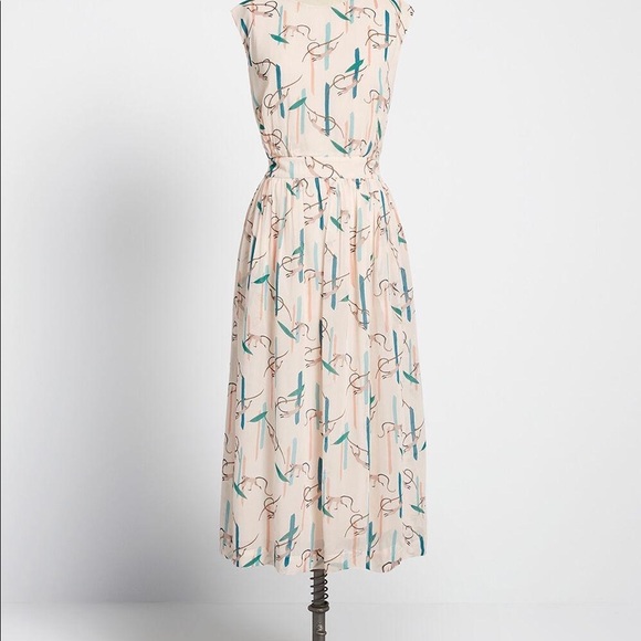 ModCloth/Emily and Fin Azrou Cedar Monkey Dress - Picture 2 of 13